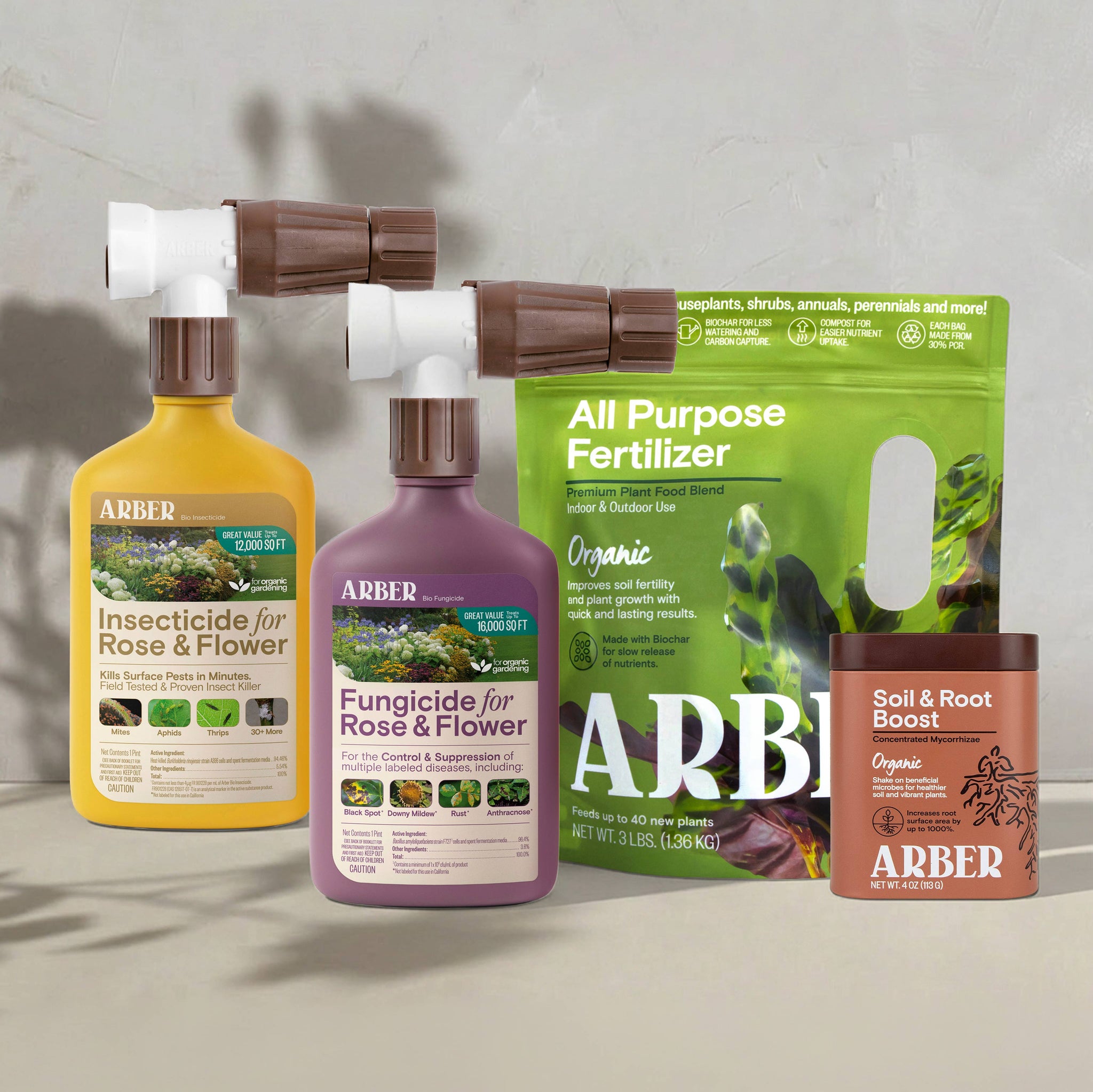 Rose & Flower Grow + Protect Kit