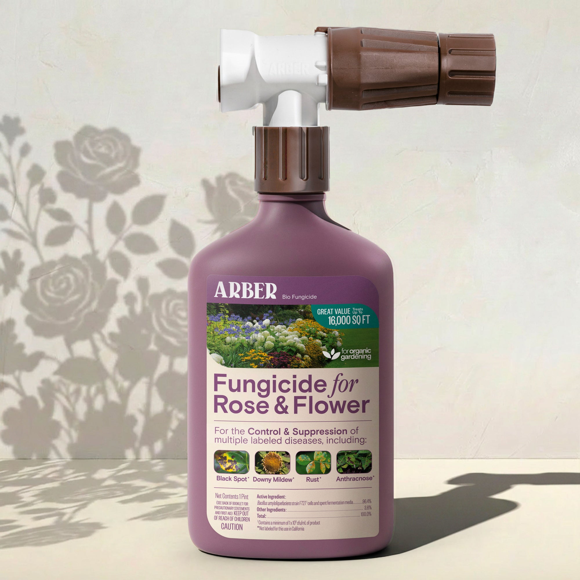 best indoor plant fungicide Organic Fungicide for Rose & Flower – Arber