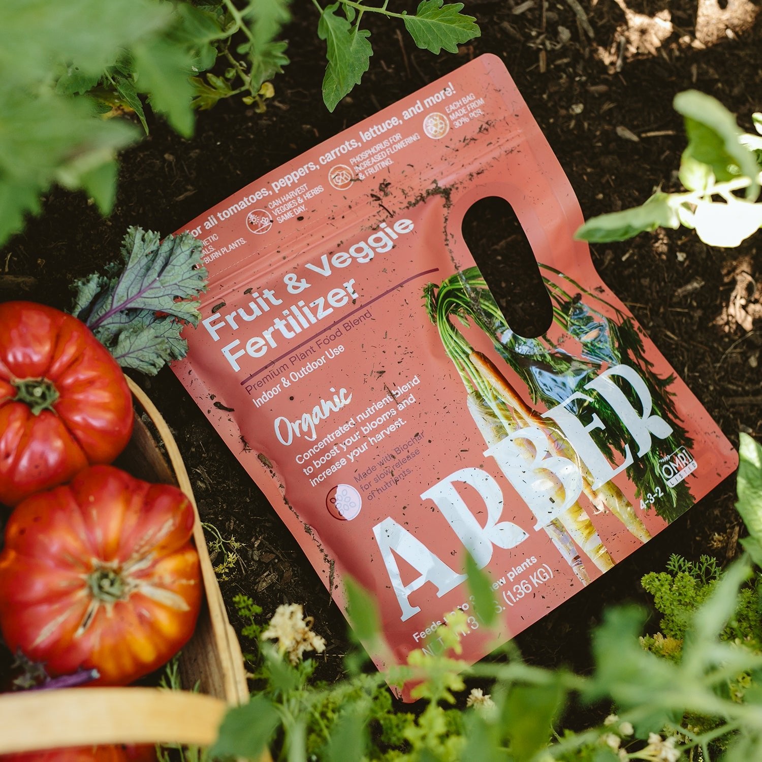 Organic Fruit & Veggie Fertilizer - Arber