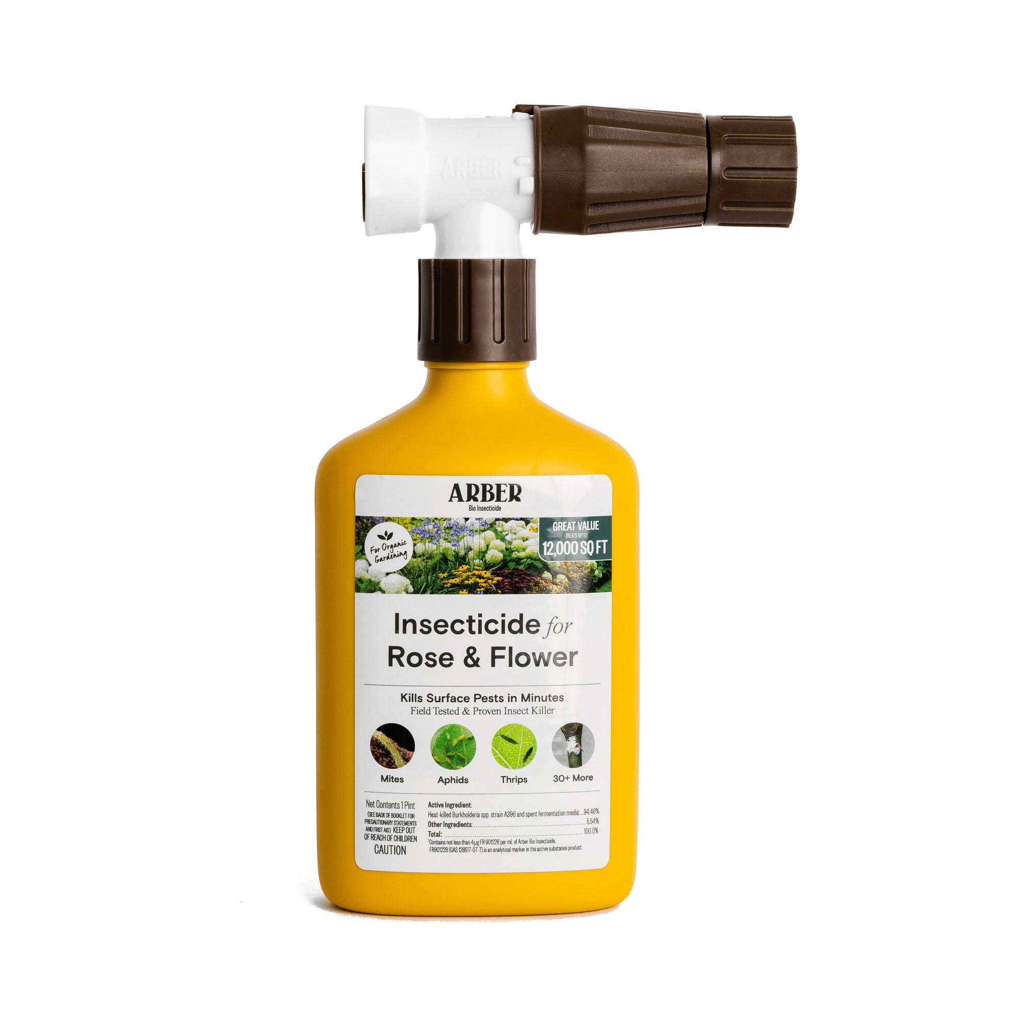 Organic Insecticide for Rose & Flower – Arber