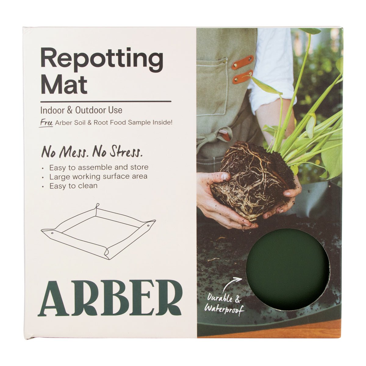waterproof mat for indoor plants Arber Repotting Mat