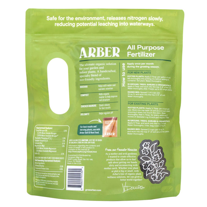 Organic All Purpose Fertilizer - Arber